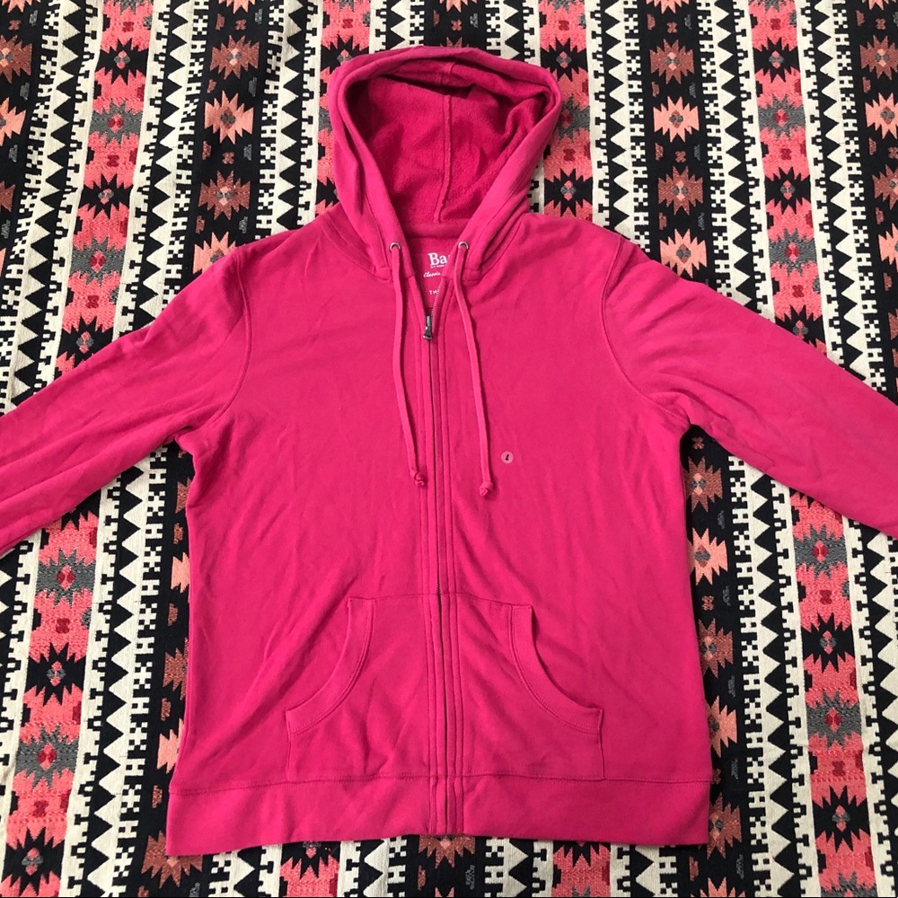 Bass Pink Hooded Sweatshirt